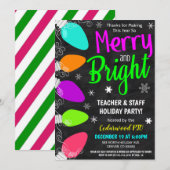 Holiday Party Invitation Kaart (Voorkant / Achterkant)