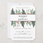 Holiday Party Invitation Kaart (Voorkant)