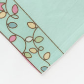 Holiday Pastel Black Ballerina Teddy Bears Large Fleece Deken (Hoek)