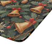 Holiday pattern, Christmas Bells with Snowflakes, Snijplank (Hoek)