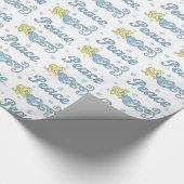 Holiday Peace Mermaid Cadeaupapier (Hoek)