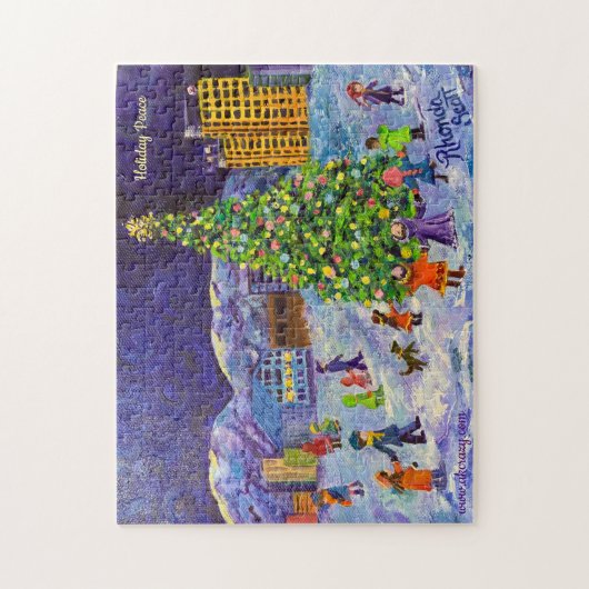 Holiday Peace Puzzle Legpuzzel (Verticaal)
