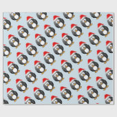 Holiday Penguin Cadeaupapier (Vlak)