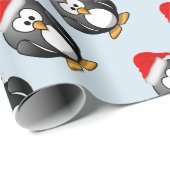 Holiday Penguin Cadeaupapier (Rol Hoek)