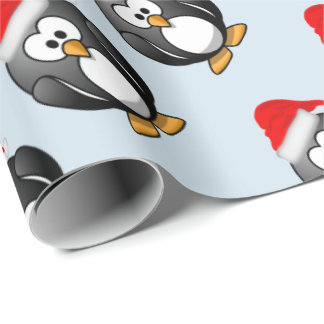 Holiday Penguin Cadeaupapier