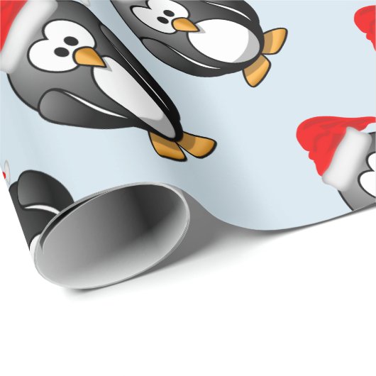 Holiday Penguin Cadeaupapier (Rol Hoek)
