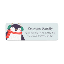 Holiday Penguin Etiket