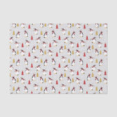 Holiday Penguin Pattern Tissuepapier (Voorkant)