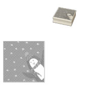 Holiday Penguin Rubberstempel (Gestempeld)