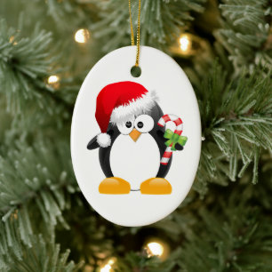 Holiday Penguin versieringen Keramisch Ornament