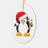 Holiday Penguin  versieringen Keramisch Ornament (Links)