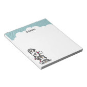 Holiday Penguins Notitieblok (Schuin)