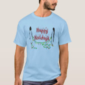 Holiday Penguins T-shirt (Voorkant)