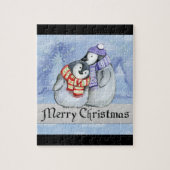 Holiday Penquins Legpuzzel (Verticaal)