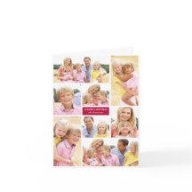 Holiday Photo Collage kerstkaart