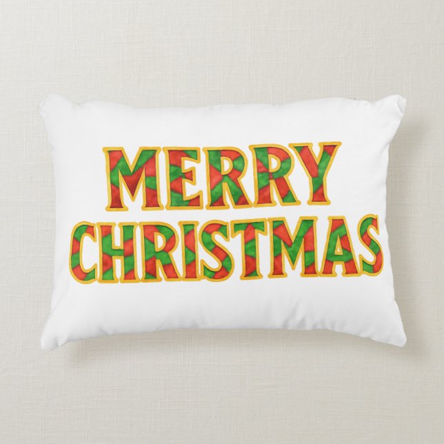 Holiday Pillow Accent Kussen (Voorkant)