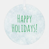 Holiday Pinapple Metalen Ornament (Achterkant)