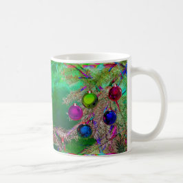 Holiday Pine Decor Koffiemok