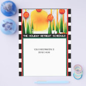 HOLIDAY PINE FLYER (Enkel)