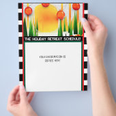 HOLIDAY PINE FLYER (Hand)