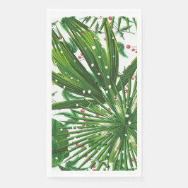 Holiday Pine Paper Guest Towel Servet