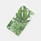 Holiday Pine Paper Guest Towel Servet (Hoek)