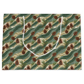 Holiday Pinecone Groot Cadeauzakje (Voorkant)
