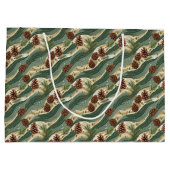 Holiday Pinecone Groot Cadeauzakje (Achterkant)