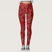Holiday Pinecone Leggings