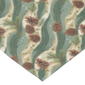Holiday Pinecone Tafelkleed (Gekanteld)