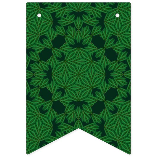 Holiday Pines Forest Swallowtail Bunting Banner (Eerste vlag)