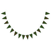 Holiday Pines Garnet Driehoek Bunting Banner (Alle)