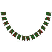 Holiday Pines Granaat Swallowtail Bunting Banner (Alle)