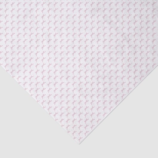 Holiday Pink Bow  Tissuepapier (Detail)