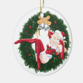 Holiday Pinup Ornament (Links)