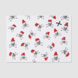 Holiday Pirate Skulls #1 Tissuepapier