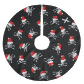 Holiday Pirate Skulls #2 Kerstboom Rok (Voorkant)