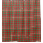 Holiday Plaid Curtain Classic Gift for Bathroom Douchegordijn (Voorkant)