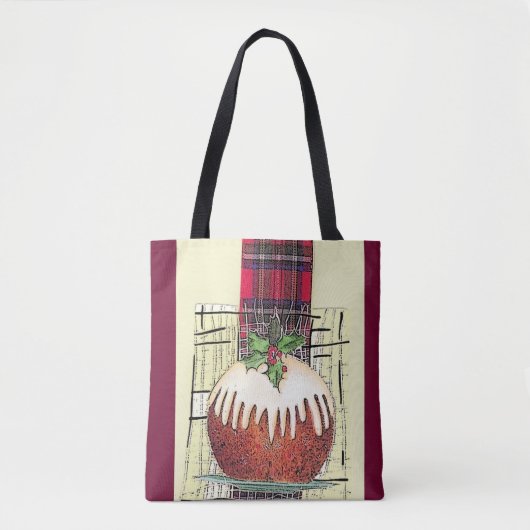 Holiday Plum Pudding tas (Voorkant)