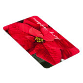 Holiday Poinsettia Magnet Magneet (Rechterzijde)