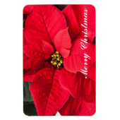 Holiday Poinsettia Magnet Magneet (Verticaal)