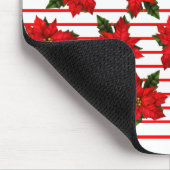 Holiday Poinsettias Muismat (Hoek)