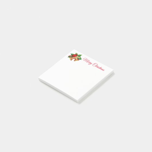 Holiday Post-it Notes-Red Kardinaal Post-it® Notes (Schuin)
