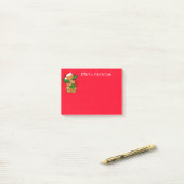 Holiday Post the Notes-Gingerbrood Man Post-it® Notes (Op bureau)