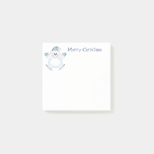 Holiday Post the Notes-Snowman Post-it® Notes (Voorkant)