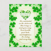 Holiday Postcard Feestdagenkaart (Voorkant)