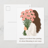 Holiday Postcard Feestdagenkaart (Voorkant / Achterkant)