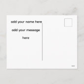 Holiday Postcard Feestdagenkaart (Achterkant)