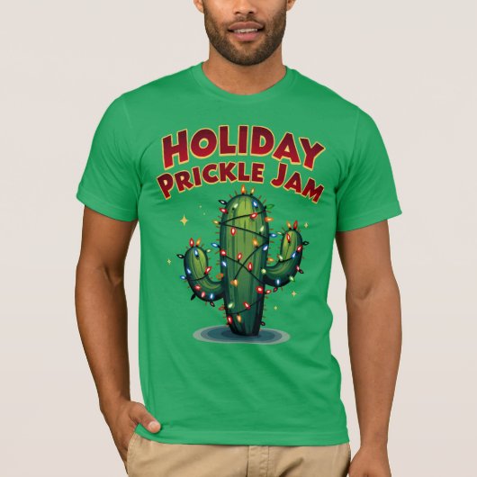 Holiday Prickle Jam T-shirt (Voorkant)