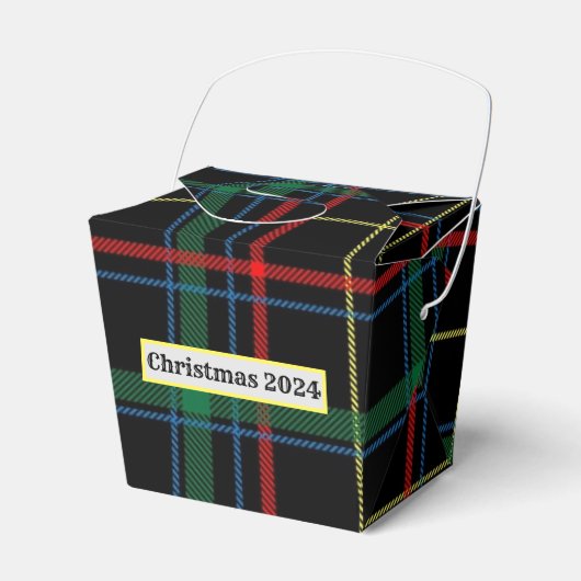 Holiday Pset Favor Boxes Bedankdoosjes (Voorkant Zijde)